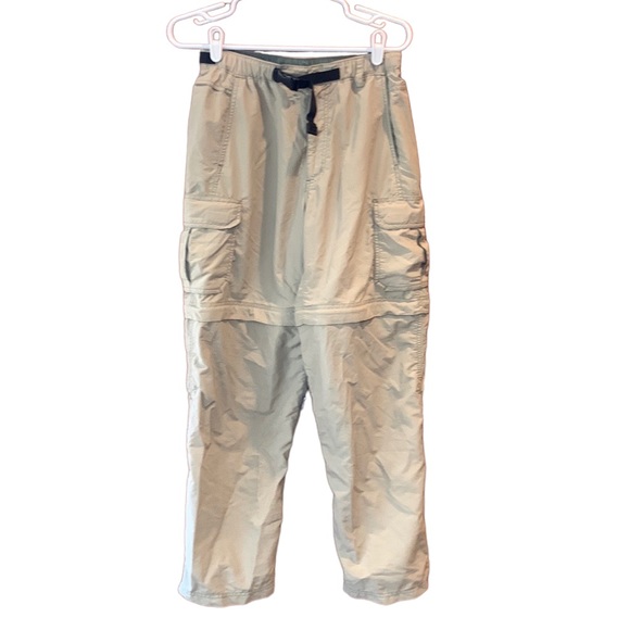 REI Pants Rei Zip Off Cargo Shorts Hiking Pants Pull On Elastic Waist Wbelt Size Small
